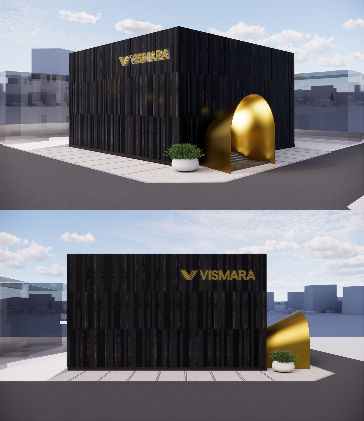 VISMARA 新竹旗艦館籌備中 | 外觀 3D 示意圖